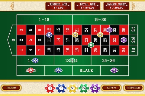 Casino Fever Roulette - Vegas Fun Free HD screenshot 4