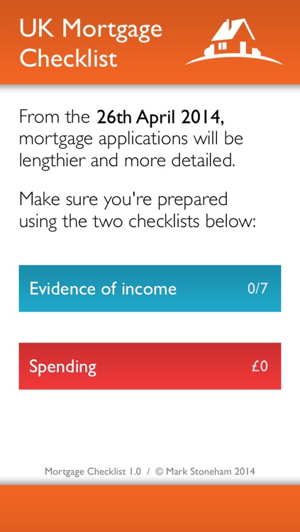 UK Mortgage Checklist