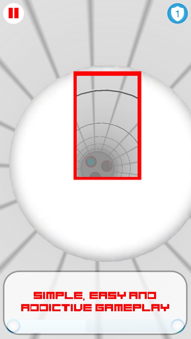 Screenshot #2 pour Tunnel Rocket 3D