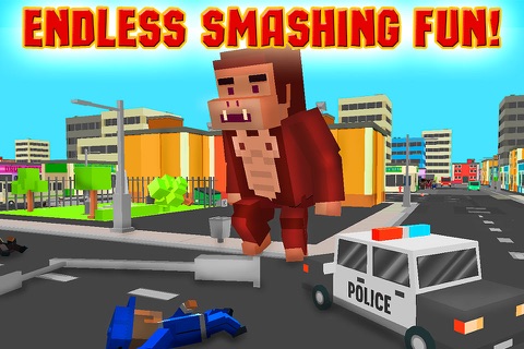 Cube Kong Simulator: City Rampage 3D Full screenshot 4