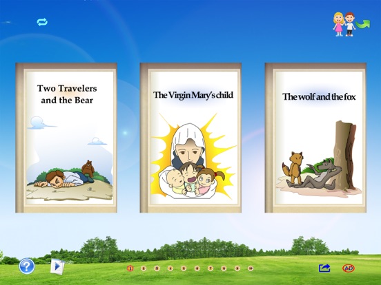 Audiobooks:children's favorite fairy tales 4 iPad screenshot 2 - Book app