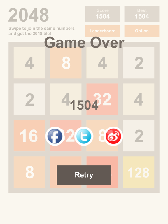 Screenshot #4 for Get2048