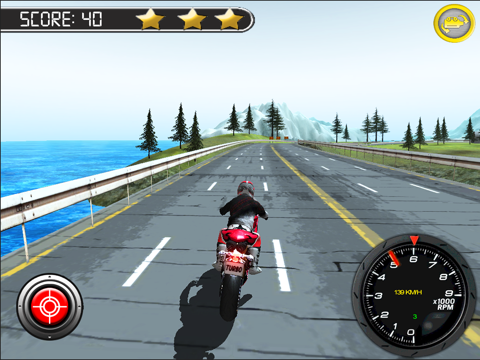 Screenshot #6 pour 3D Highway Bike Rider Free