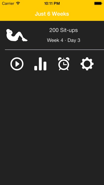 Just 6 Weeks: 200 Situps