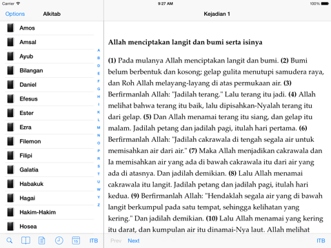 Alkitab for iPadのおすすめ画像1
