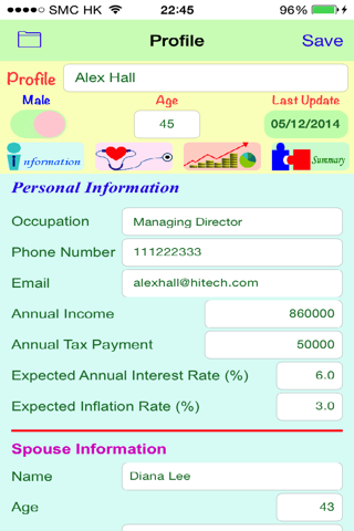 Financial.Planning.Tool screenshot 2