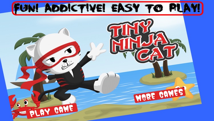 Tiny Ninja Cat: A Real Fun Run Adventure Challenge Game for Boys & Girls Free