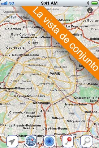 Paris Offline Map screenshot 2