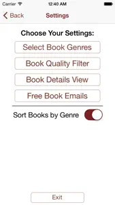 Best Free Books for Kindle screenshot #4 for iPhone