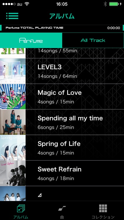 Perfume Music Player