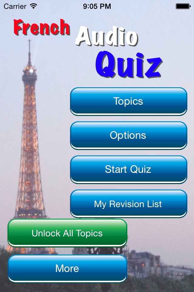 French Audio Quiz screenshot 3