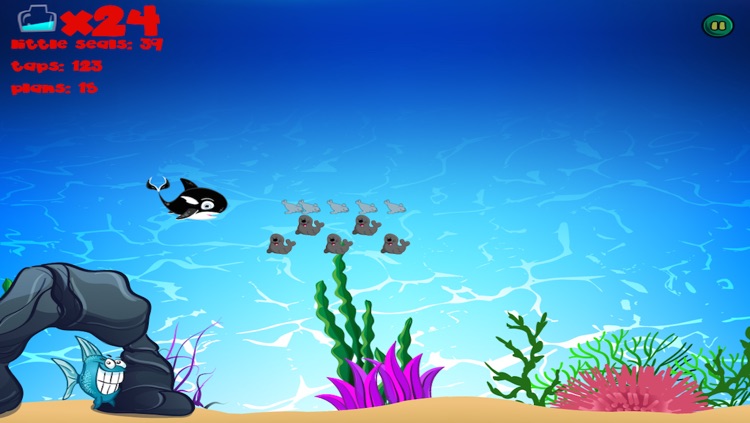 Orca Trail's Play Whale FREE - Sea Ocean Reef Swimmer Game For Toddlers & Kids screenshot-4