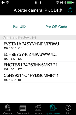 Camera IP JOD1 screenshot 4