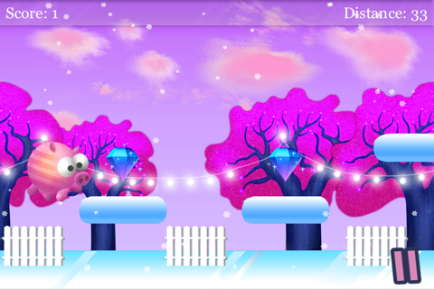 Lil Piggy Christmas Day - Your Free Super Awesome Running Game screenshot 4
