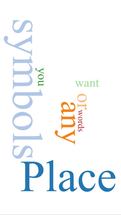 Word Cloud - Create Custom Text Collages screenshot-4