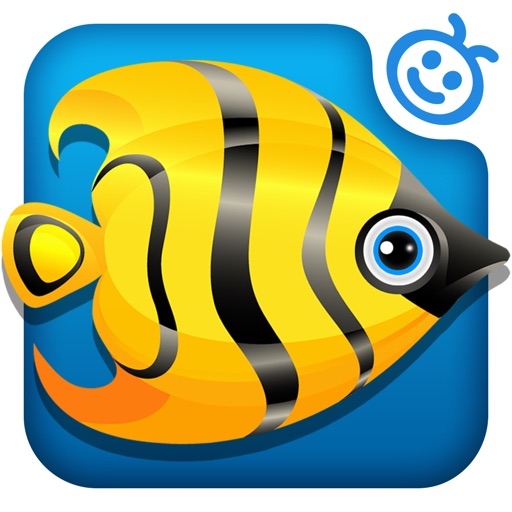 Aquarium Dots - Connect The Dot Puzzle App - by A+ Kids Apps & Educational Games icon