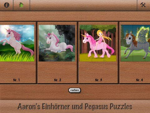 Aaron's unicorns and Pegasus puzzles screenshot 4