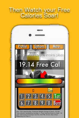 Game screenshot Fat Be Gone ™ - Free Calorie Counter Made Easy! hack