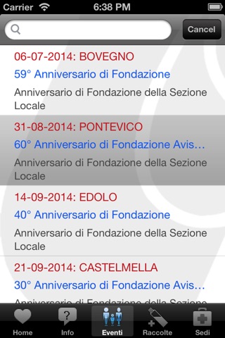 Avis Donazioni screenshot 3