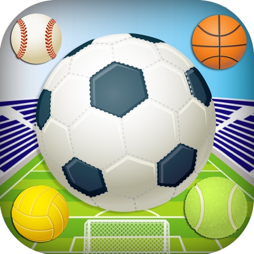 Sports Superstar Puzzle - Equipment Matching Tiles Challenge FREE