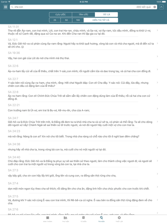 VietBible iPad screenshot 4 - Education app