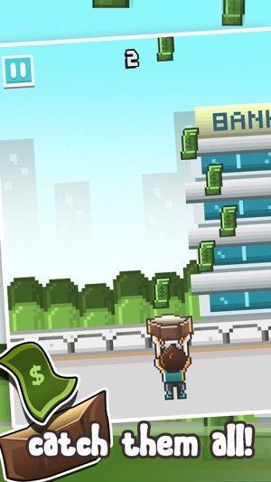 Raining Money - Cash Fall Free Game