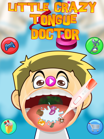 Screenshot #4 pour Peu fou langue, dentiste (dents) et Visage Docteur (dr) - Fun Jeux pour enfants