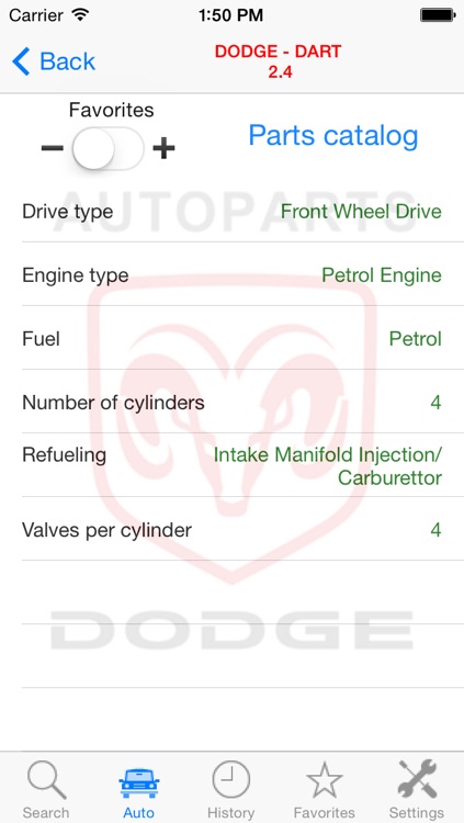 Autoparts for Dodge screenshot-4