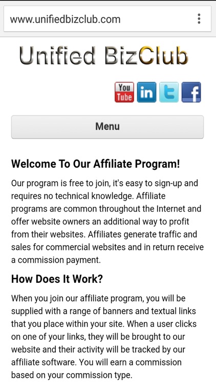 Biz Club Affiliate