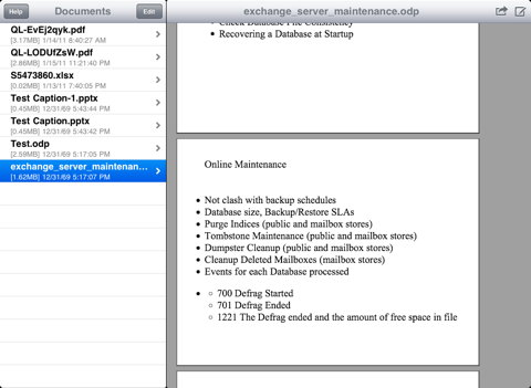 Screenshot #4 pour Doc Reader I