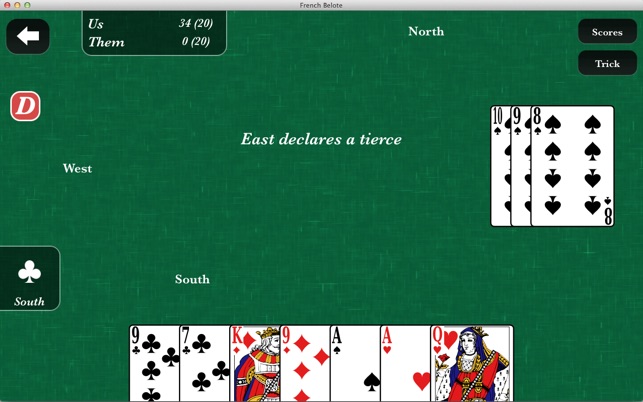French Belote on the Mac App Store