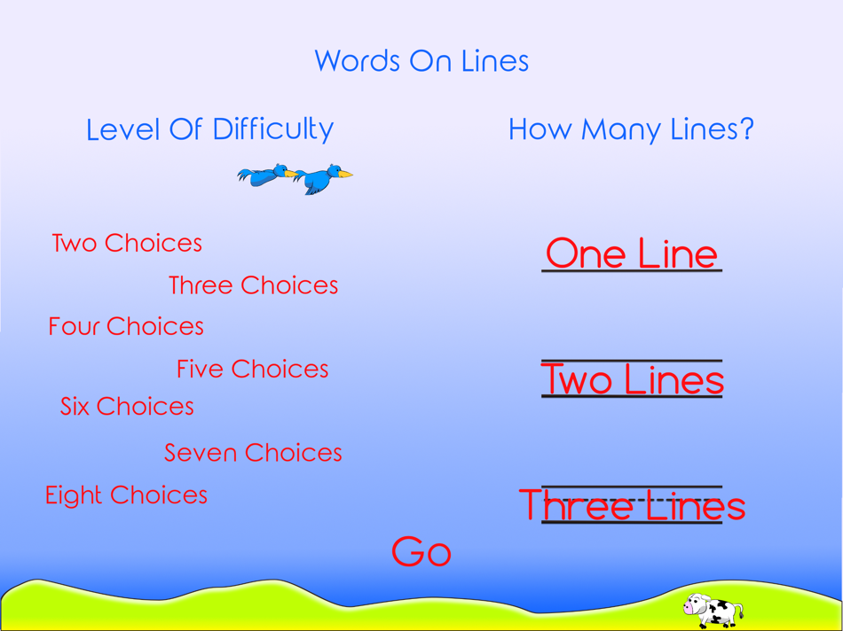 #4. Words On Lines (iOS) 由: Matthew Darbro