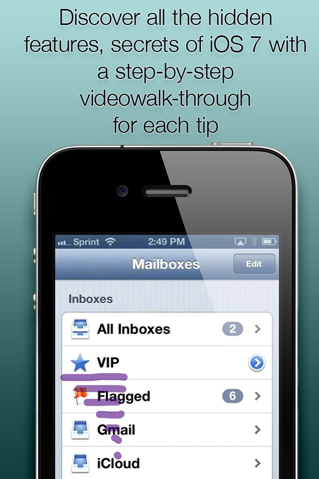 Tips & Tricks for iOS 7 & iPhone: Video Secrets Free screenshot 3