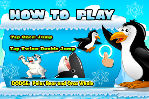 My Pet Baby Penguin's Arctic Adventure : Racing & Running From Polar Bear & Orca Whale screenshot 2