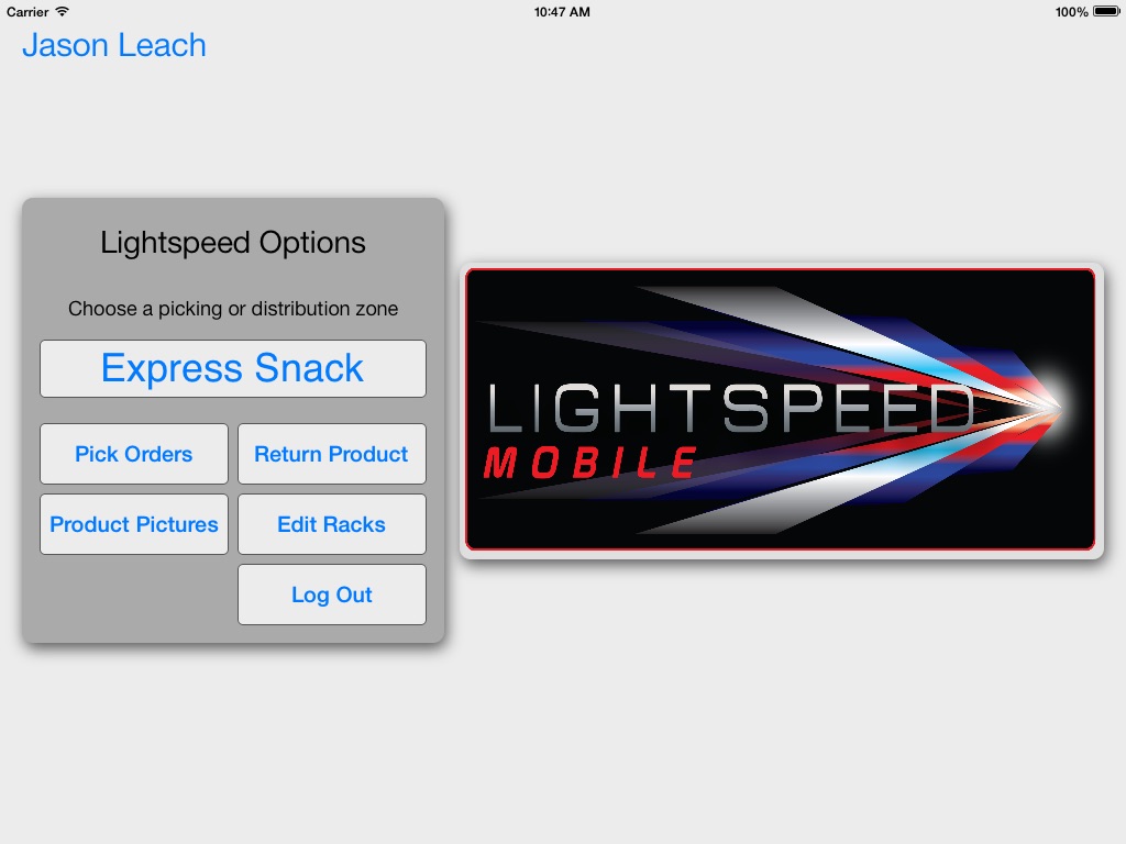 LightSpeed Mobile for iPad screenshot 2