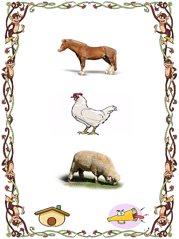 Animal noises for your kids iPad screenshot