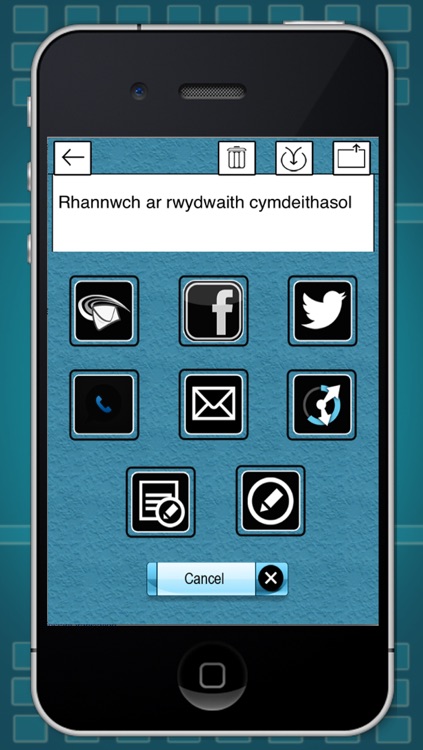 Welsh Keyboard For iOS6 & iOS7