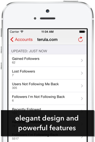 Twigo - Manage Twitter Accounts - Track Twitter Followers and Unfollowers - Gain Followers & Find Your Audience screenshot 2