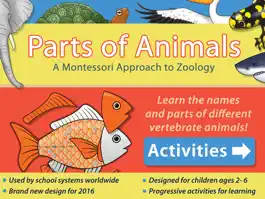 Game screenshot Parts Of Animals (Vertebrates) LITE - A Montessori Approach to Zoology HD mod apk