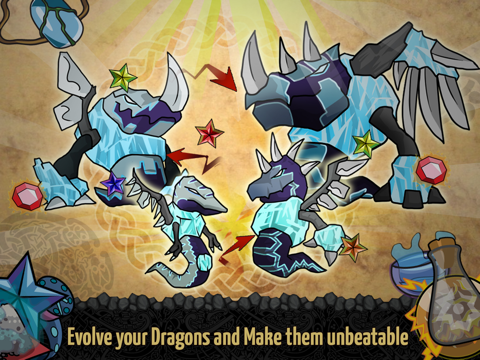 Dragon Monster - Evolve Lost Dragons iPad screenshot 3 - Games app