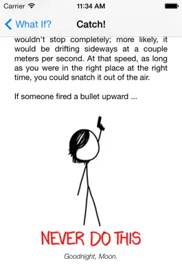 Game screenshot XKCD: What If? Reader hack