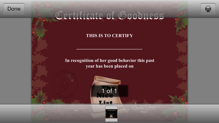CertificateCreator.com Christmas Edition screenshot-3