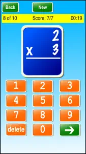 Math Flash Cards ! ! * screenshot #1 for iPhone