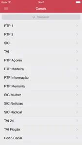 Televisão Gratuita Portuguesa Guia screenshot #1 for iPhone