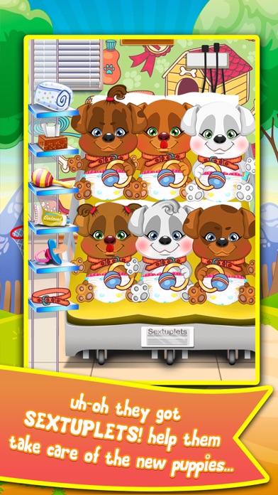 Screenshot #1 pour Puppy Mommy's New Born Babies Salon - My Pet Baby Doctor!
