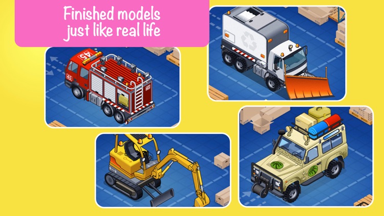 Construct a Car: create vehicles puzzle game for kids screenshot-3