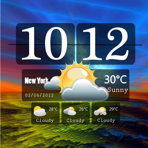 Awesome Smart Weather Clock HD icon