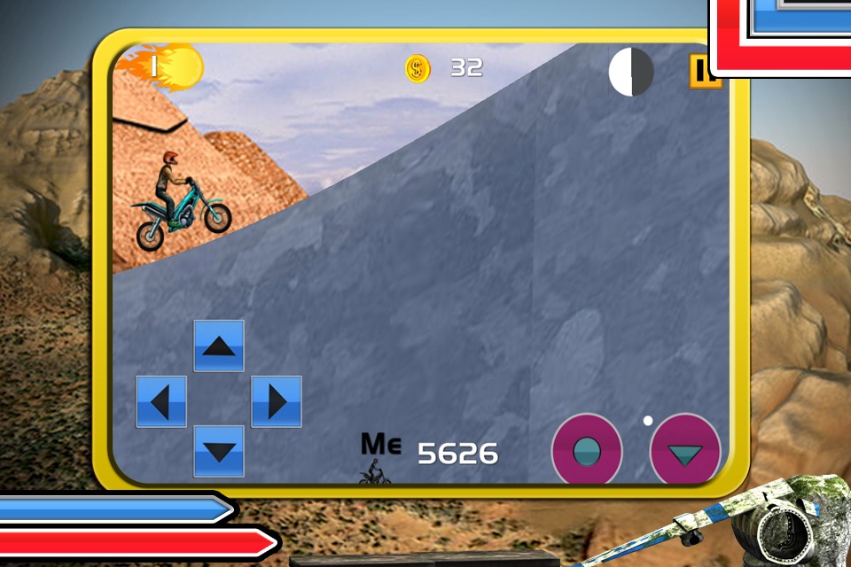 A Dirt Bike Stunt Rider - Motocross Skills Race Free Game screenshot 3