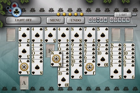 Eight Off Solitaire HD Free - The Classic Full Deluxe Card Games for iPad & iPhone screenshot 3