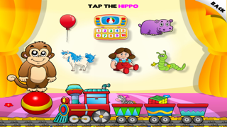 Toys Train • Kids Love Learning Toys: Fun Interactive Adventure Game with Animals, Cars, Trucks and more Vehicles for Children (Baby, Toddler, Preschool) by Abby Monkey Screenshot 1
